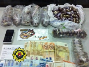 droga estación de autobuses