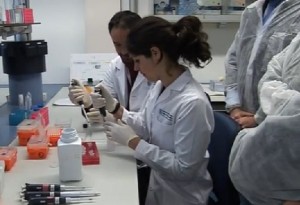 investigadores test caries