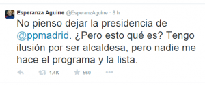 Aguirre Twitter