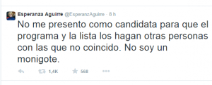 Madrid Esperanza Aguirre