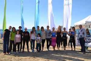 Alicante a Nado relevo femenino