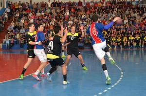El CD Agustinos, en uno de sus partidos del fin de semana.