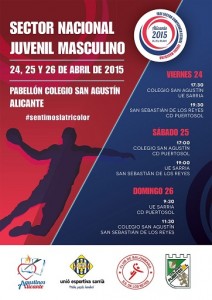 Cartel del Campeonato Juvenil Masculino.