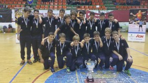 Equipo Infantil Agustinos. Campeón autonómico.