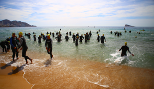Salida natación en Benidorm