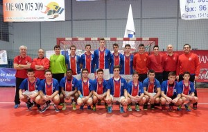 Integrantes del C.D Agustinos, cadete masculino. 