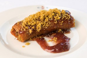 Tapa de la 'Cervecería Víctor', de Alicante.
