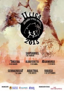 Cartel del 'Circuito de Alicante Cross Series'