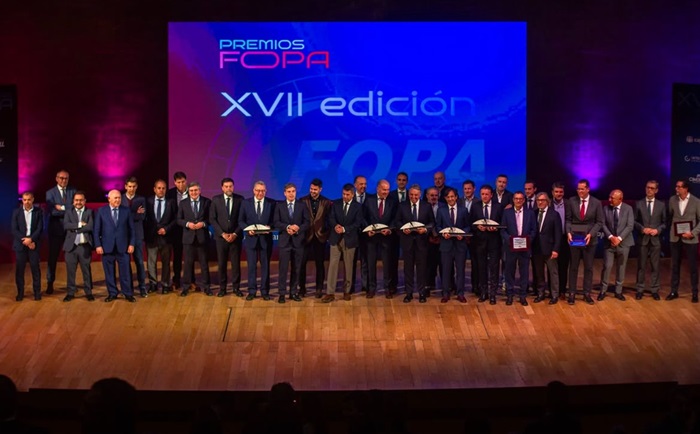 Galardonados en los Premios FOPA - Federación de Obras Públicas de la provincia de Alicante