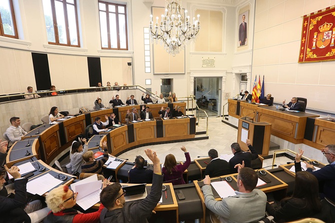 El pleno de la Diputación da luz verde a una operación de tesorería de Suma para los municipios