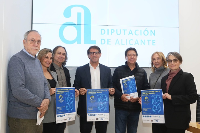 La Diputación impulsa el primer Concurso de composición dedicado a Óscar Esplá
