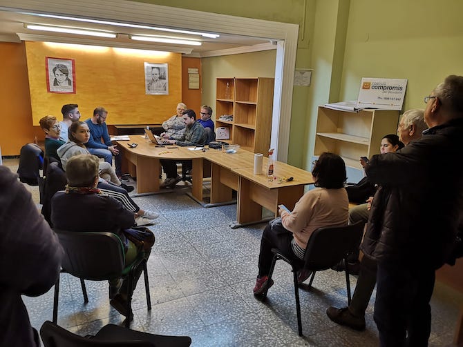 Asamblea de Compromís per Benidorm.