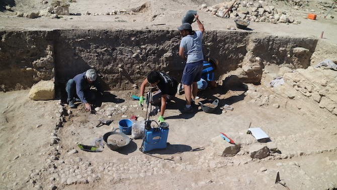 Yacimiento de La Alcudia en Elche.