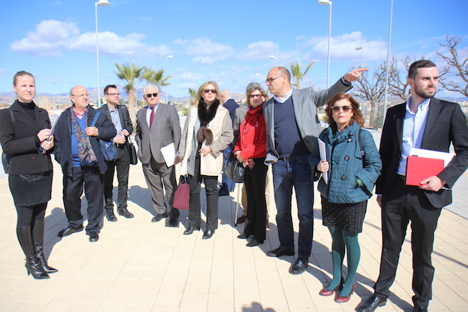 Reunión del Consejo Social de la Universidad de Alicante en el Parque Científico.