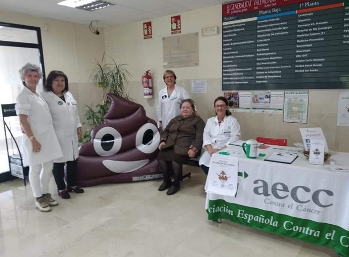 Imagen de archivo Campaña cáncer de colon 2019