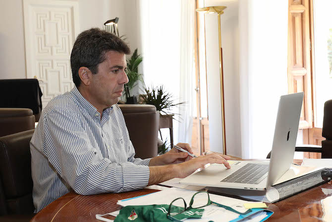 El presidente de la Diputaci&oacute;n de Alicante, Carlos Maz&oacute;n. / AP