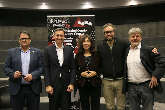 José Joaquín Hernández, César Sánchez, Isabel Gemio , Josep Vicent y Eloy Arenas.