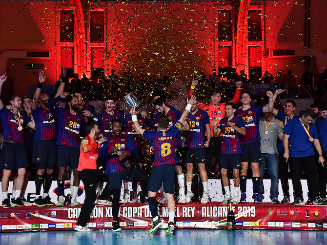 El Barça Lassa gana la Copa del Rey en Alicante.