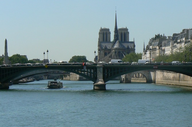 Notre Dame, desde el Sena. / P.R.L.