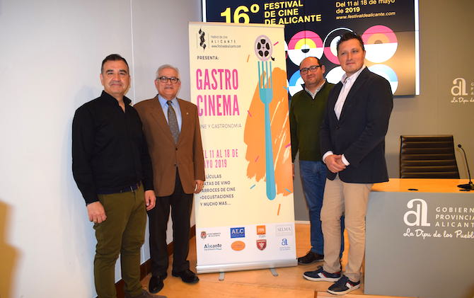 Presentación del Premio Gastro Cinema de Alicante.