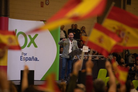 Santiago Abascal en Alicante.
