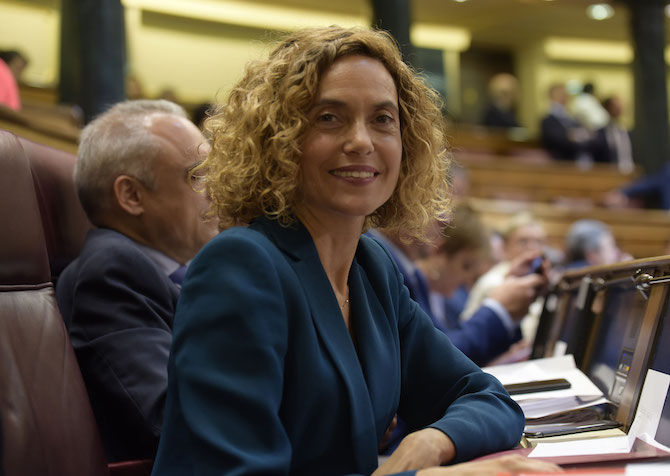 La presidenta del Congreso, Meritxell Batet.