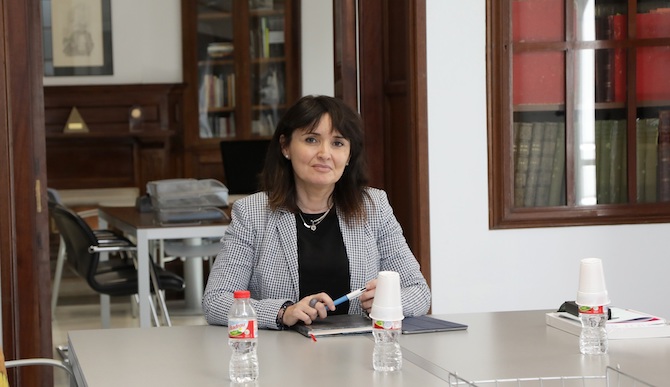 La vicepresidenta primera y diputada de Cultura, Julia Parra.