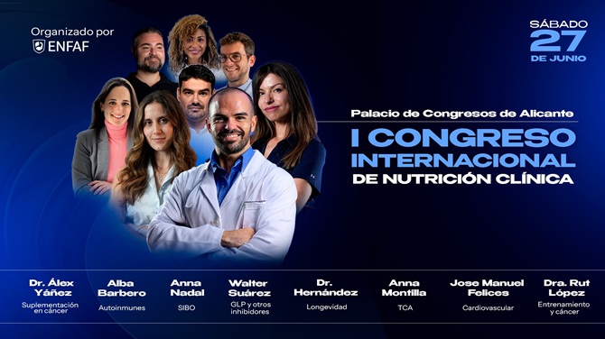 Médicos e investigadores de referencia se citan en Alicante en el primer congreso de nutrición clínica