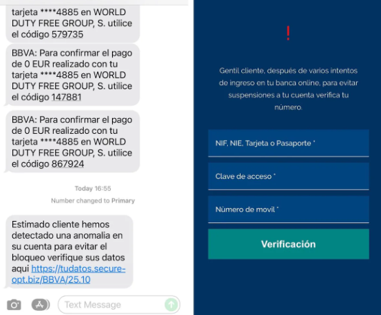 23 detenidos por ciberestafas: del método falso hijo a los SMS bancarios fraudulentos