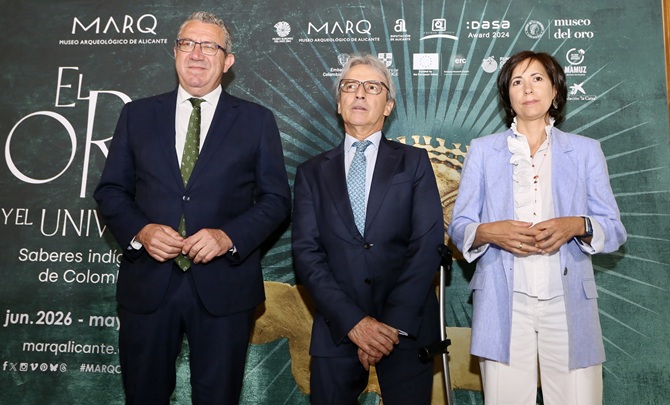 El MARQ traerá a Alicante 291 piezas del Museo del Oro de Bogotá