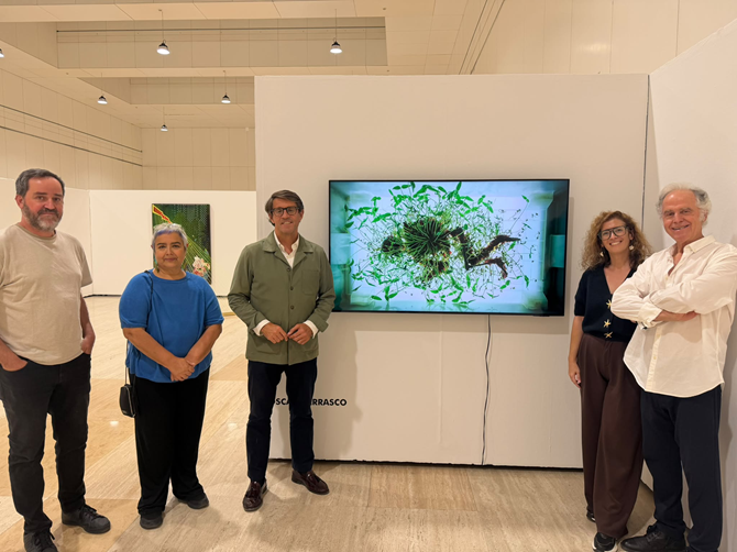 Roberto Urbano el concurso Encuentros de arte contemporáneo