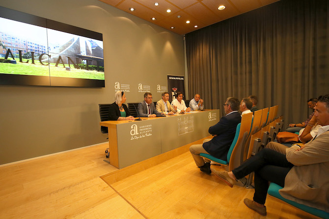 Presentación del Trofeo ‘Tabarca Vela Diputación de Alicante’.