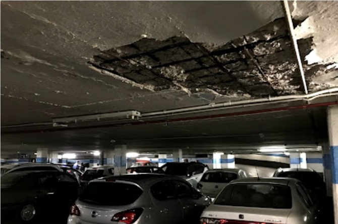 Una inspección municipal detecta nuevas exigencias de seguridad en el parking de San Cristóbal
