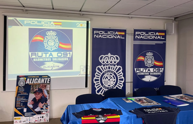 La Policía Nacional presenta la V Carrera Solidaria Ruta 091