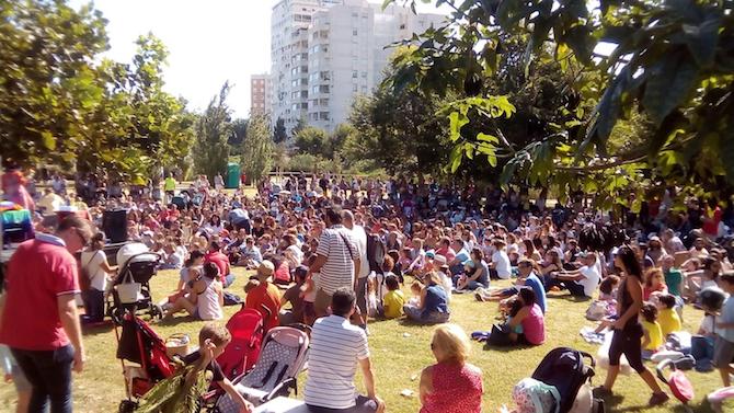 Animación, música y circo gratis en los parques de Alicante
