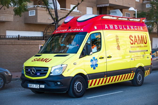 Fallece un motorista de 50 años tras un accidente en la N-332 en Alicante
