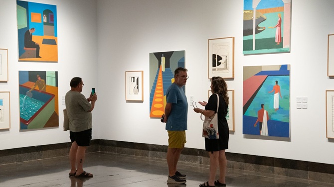 La Lonja del Pescado acoge dos nuevas exposiciones de Miquel Navarro y Andrés Rábago