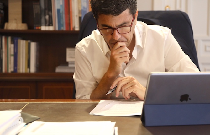El presidente de la Diputación de Alicante, Carlos Mazón.