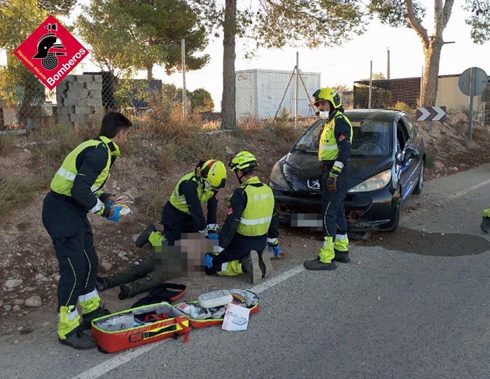 Un conductor pierde la vida en un accidente en Orihuela
