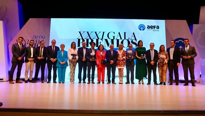 Los Premios AEFA reconocen a cinco referentes de la empresa familiar alicantina