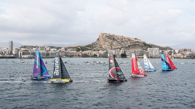 Alicante recoge el testigo para la salida de la vuelta al mundo a vela 