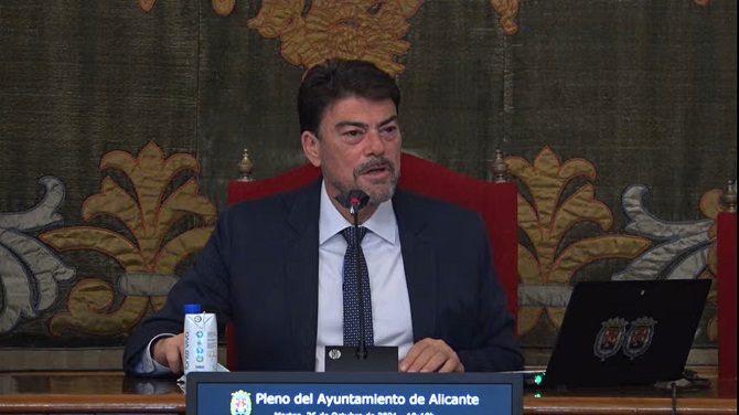 Debate político sobre el Estado de la ciudad de Alicante - 2021