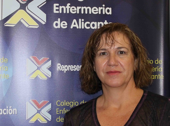 Monserrat Angulo - matrona y presidenta también del Colegio de Enfermería de Alicante