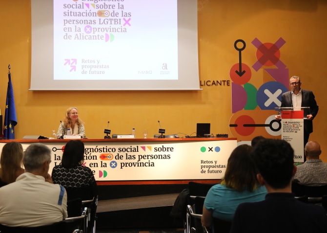 Jornada 'Diagnóstico social sobre la situación de las personas LGTBI en la provincia de Alicante. Retos y propuestas de futuro'