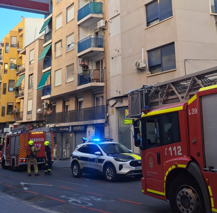 Un susto en el barrio de San Blas moviliza a Bomberos y Policía