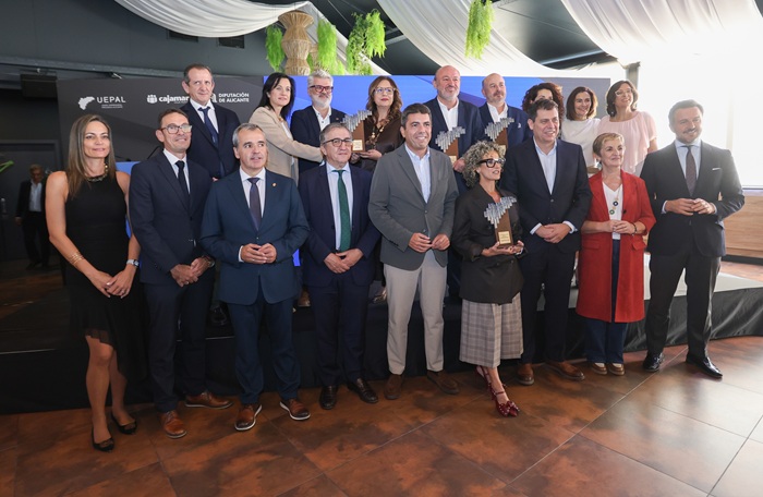 Mazón ensalza el liderazgo y fortaleza del empresariado alicantino en los Premios UEPAL