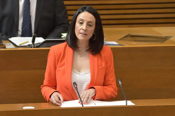 Rebeca Torr&oacute;, nueva portavoz de la Ejecutiva Federal del PSOE. Imagen: PSOE.