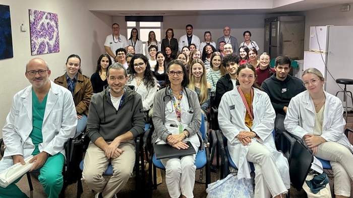 Acto de bienvenida a los alumnos de pr&aacute;cticas en el hospital Doctor Balmis - Imagen Universidad de Alicante