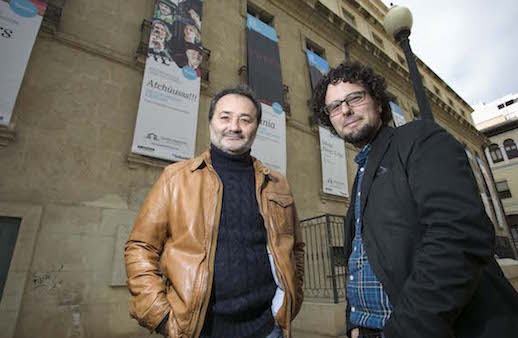 Daniel Simón, junto a Francesc Sanguino.