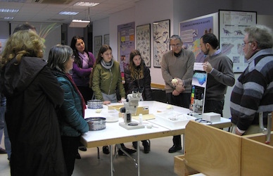Uno de los talleres prácticos del MUPE.